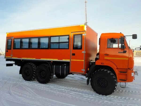 Купить КамАЗ 43118-46 Вахтовый автобус 2022 года в Новосибирске: цена 6 600 000