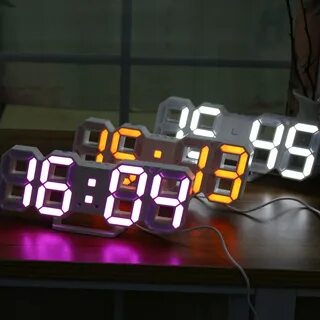 Современные цифровые часы