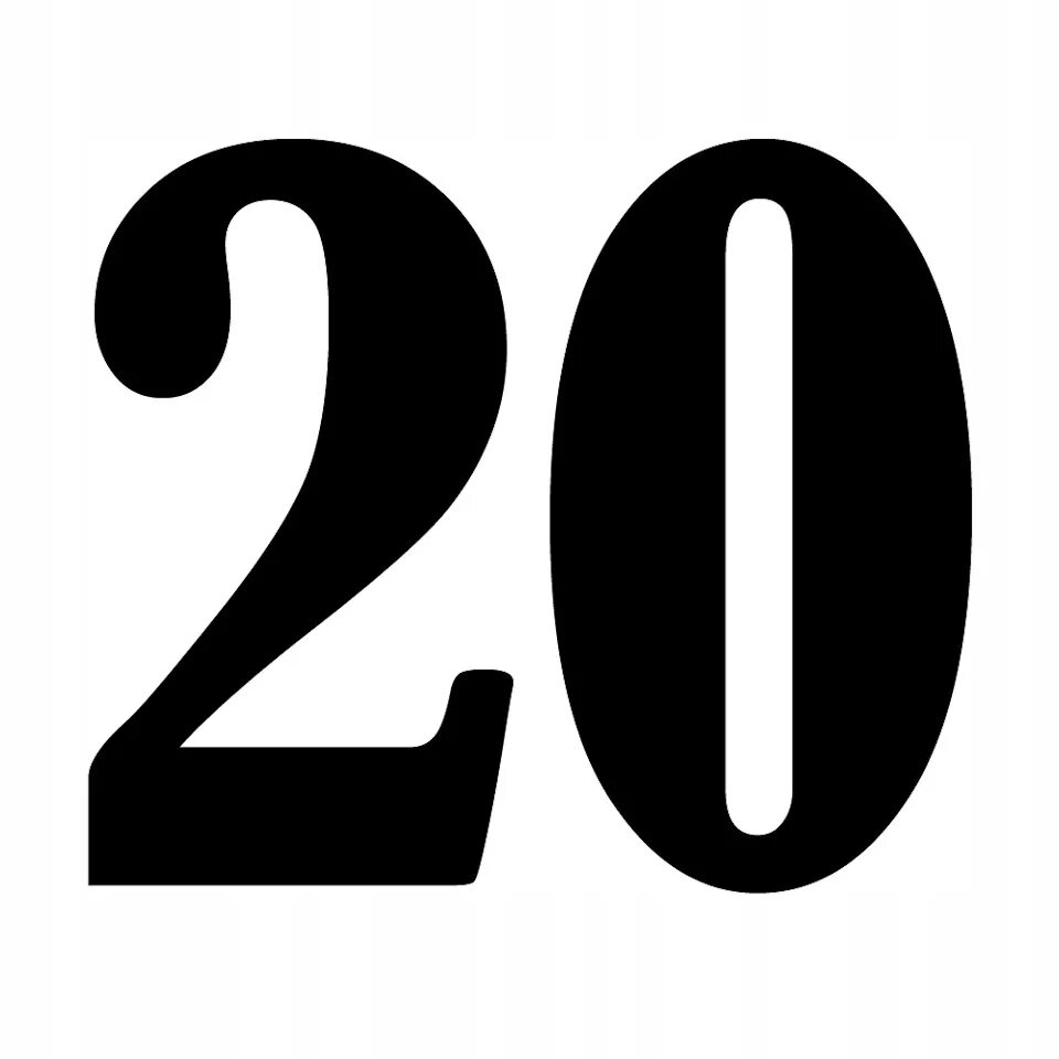 Большие цифры 20. Цифра 20. красивые цифры. цифра двадцать. цифры черные.
