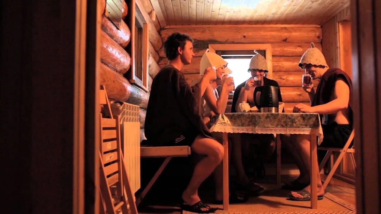 Жена друзья баня дача