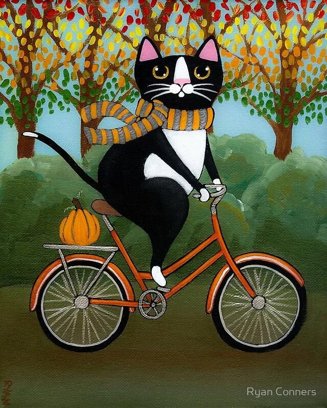 Кот едет на велосипеде. Кот на велосипеде. кошачий велосипед. кот на велосипе. велосипед и котики иллюстрации.