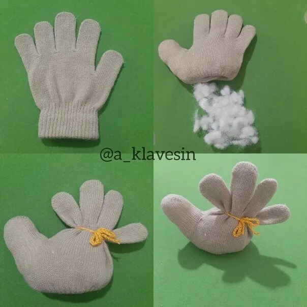 Котенок из варежки - Поделки - Страна Мам
