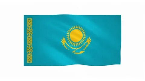 Флаг белого казахстан