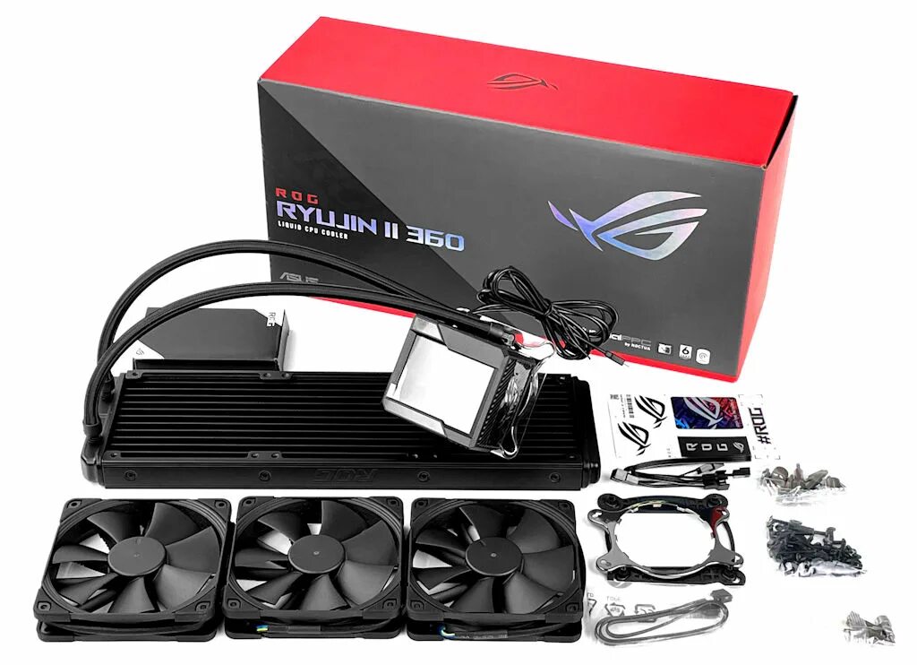 ASUS ROG Ryujin 360. ASUS Ryujin II 360. ASUS ROG Ryujin ii360mm AIO. ASUS ROG Ryujin 360 Liquid Cooler.