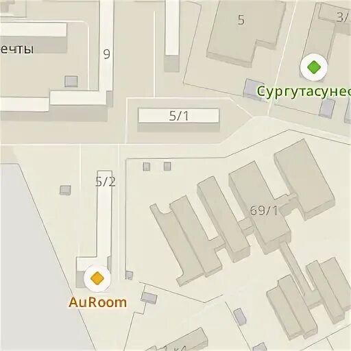 Ленина сургут на карте