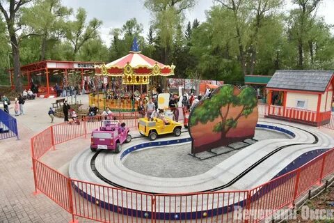 Открытие парка омск