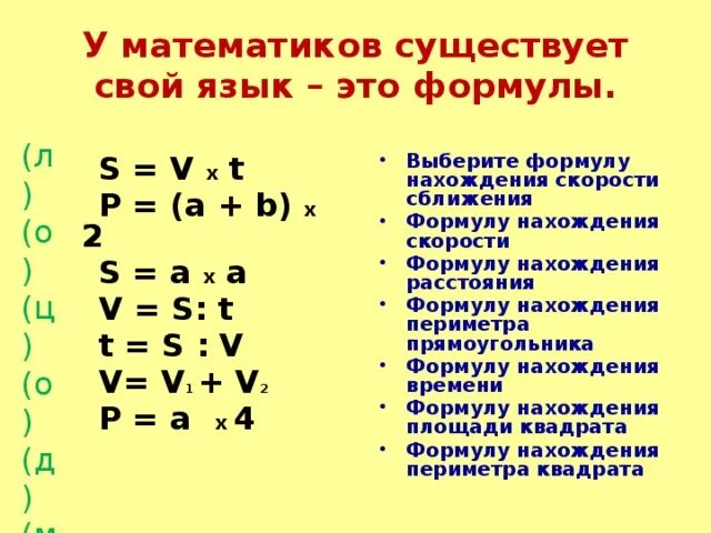 Формула нахождения. У математиков существует свой язык это формулы. Скорость формула математика. Формула скорости в математике.