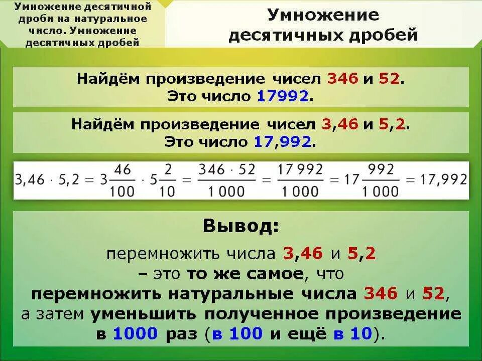 Умножение десятичных дробей 8 класс. Правило умножения десятичных дробей. Умножение дробей на десятичную дробь. Умножение десятичной дроби на целое число 5 класс. Умножение положительных десятичных дробей.