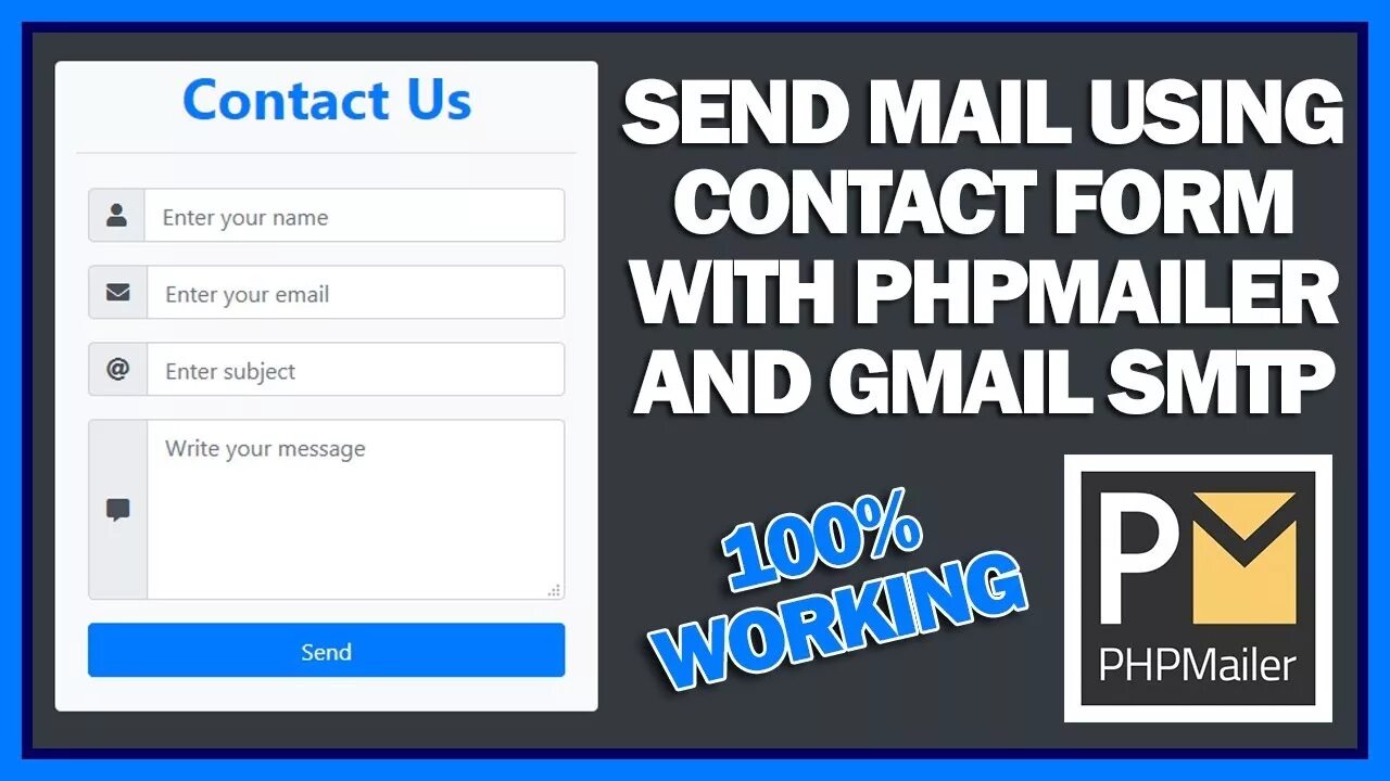 Mail to use. Phpmailer ютуб.