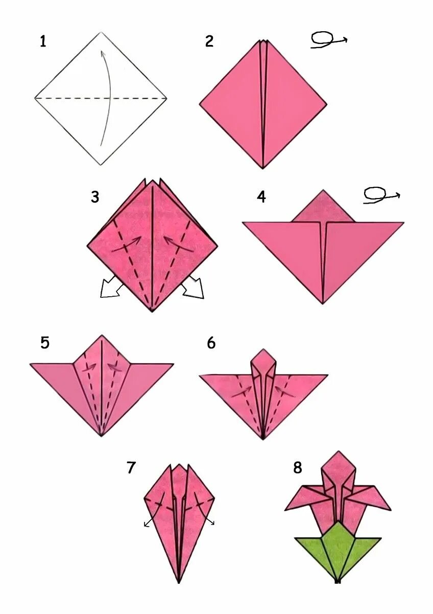 Оригами цветов поэтапно. Оригами на день рождения. Интересные оригами на день рождения. Оригами на день рождения маме.