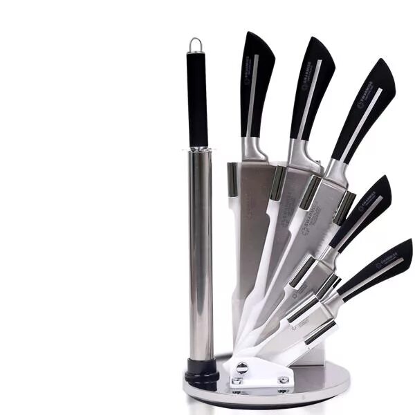 набор ножей fuma fu-933. ассорти на блист. набор ножей худ керамика 4 штуки. набор berlinger haus infinity line 5 ножей, ножницы и мусат с подставкой. набор ножей керам.