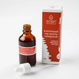 Сок пихты сибирской