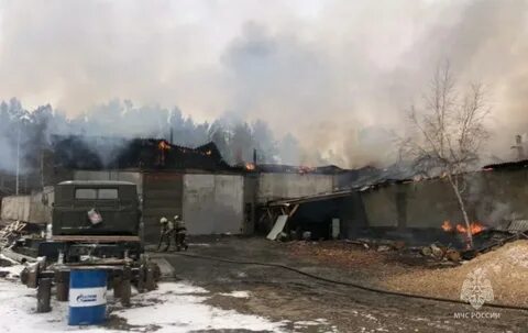Пожар в таксимо