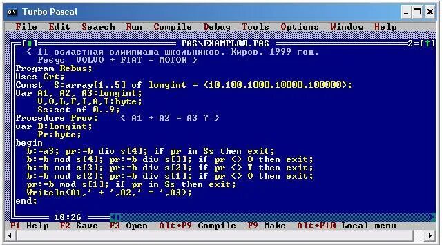 Pascal coding