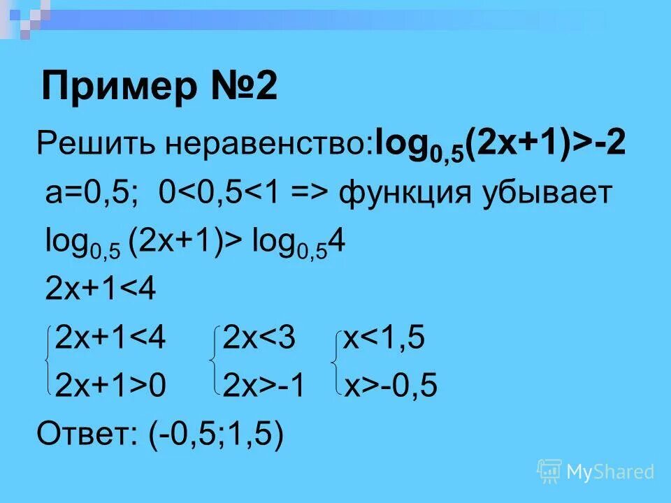 Решите неравенство log2 x 1. Логарифмические неравенства решить неравенства 1. log2x+1(2x^2-7x-4)&lt;0. решение неравенства 12 log2(x 2-1)&gt;1. решите неравенство log0.5*(x-1) &lt; 2. решите неравенство log.