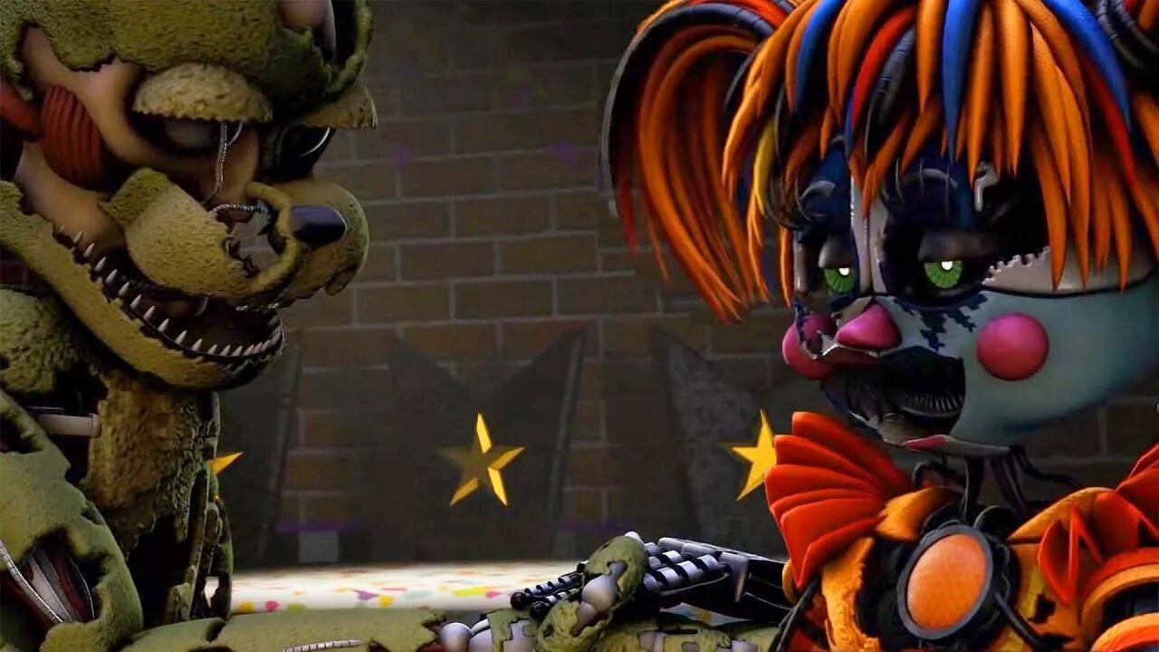 Scraptrap FNAF 6. FNAF 6 SFM. Scrap Baby x Scraptrap SFM. ФНАФ 6 АНИМАТРОНИКИ.