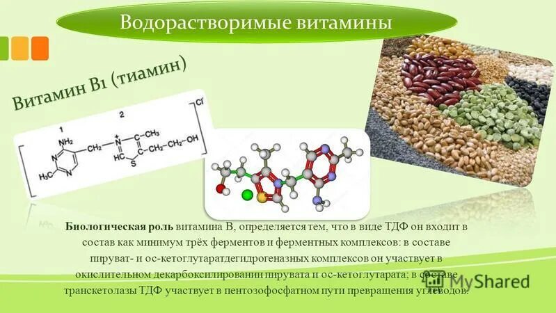 3 водорастворимый витамин