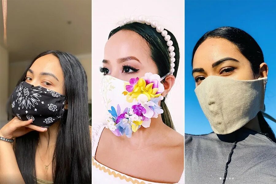 Популярные маски. Инстаграмная маска для лица. Фэшн маски. Фейс маска. Самая популярная маска