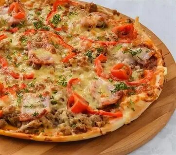 Рецепт пиццы с луком помидорами