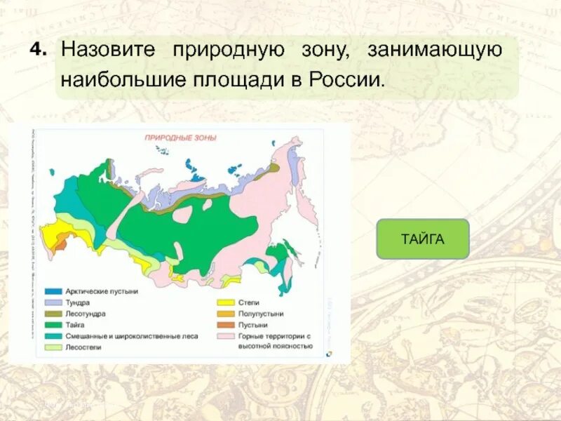 Природные зоны россии карта 4кл. Географическая карта россии с природными зонами. Тундра тайга список. Карта природных зон россии широколиственные леса. Зона тундры и тайги на карте.