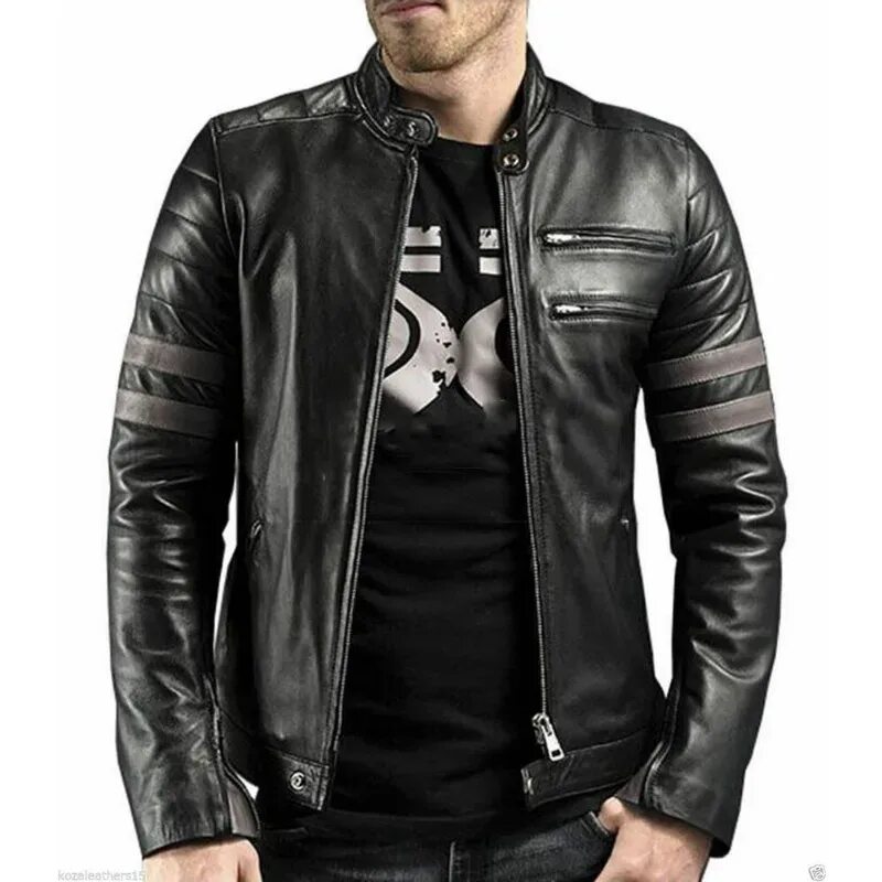 Байкерская кожаная мужская. New men Genuine Lambskin Leather Jacket Black Slim Fit Biker Motorcycle Jacket. Mens Black Genuine Lambskin Leather Jacket Slim Fit real Biker New xs3x. Slim Fit Biker Jacket m78. Replay Leather Biker Jacket m8118 .000.83708k.