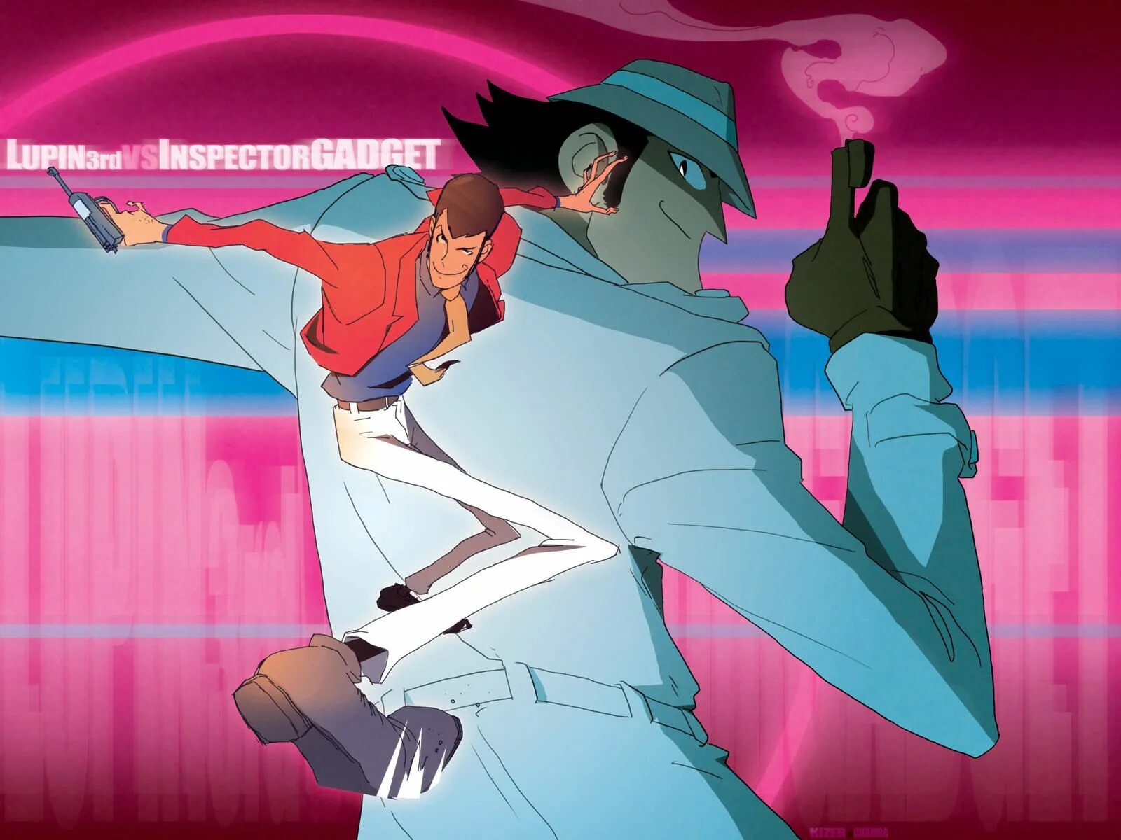 Инспектор 3. Мистер люпен 3. lupin 3 and inspector gadget. инспектор гаджет люпен третий кроссовер. люпен 3 арт.