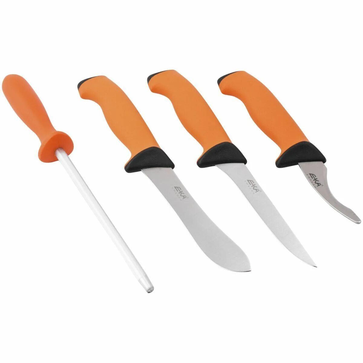 Нож eka Swingblade g3 Orange. Нож разделочный. Нож разделочный для мяса охотничий. Набор разделочных ножей