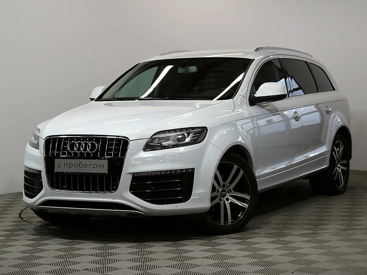 Ауди ку 7 россия. Audi q7 2014. Ауди q7 2014 белый. Audi q7 i (4l). Q Audi q7 белая.