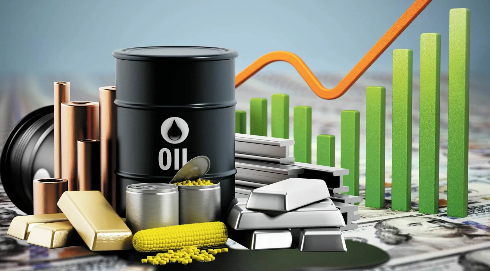 Commodities trading. Материалы, сырье в производстве. Первичный источник сырья. Товарно сырьевой рынок. Сырьевые товары.