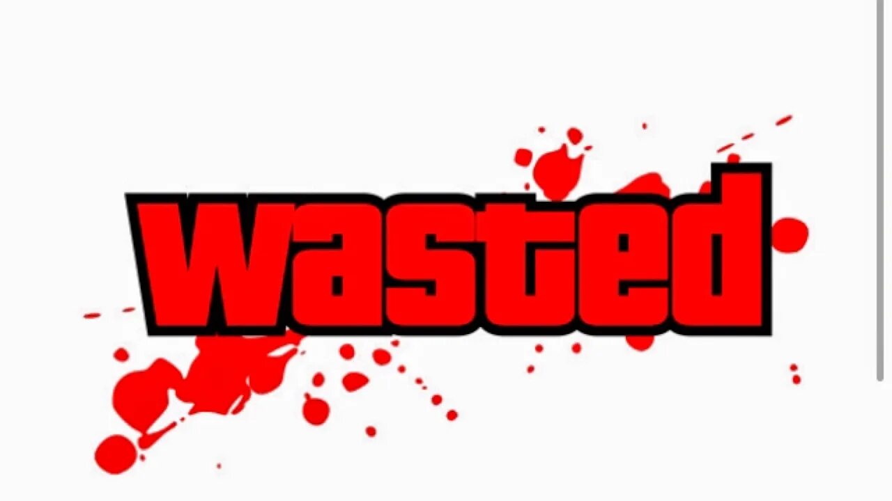 I like to wasted
