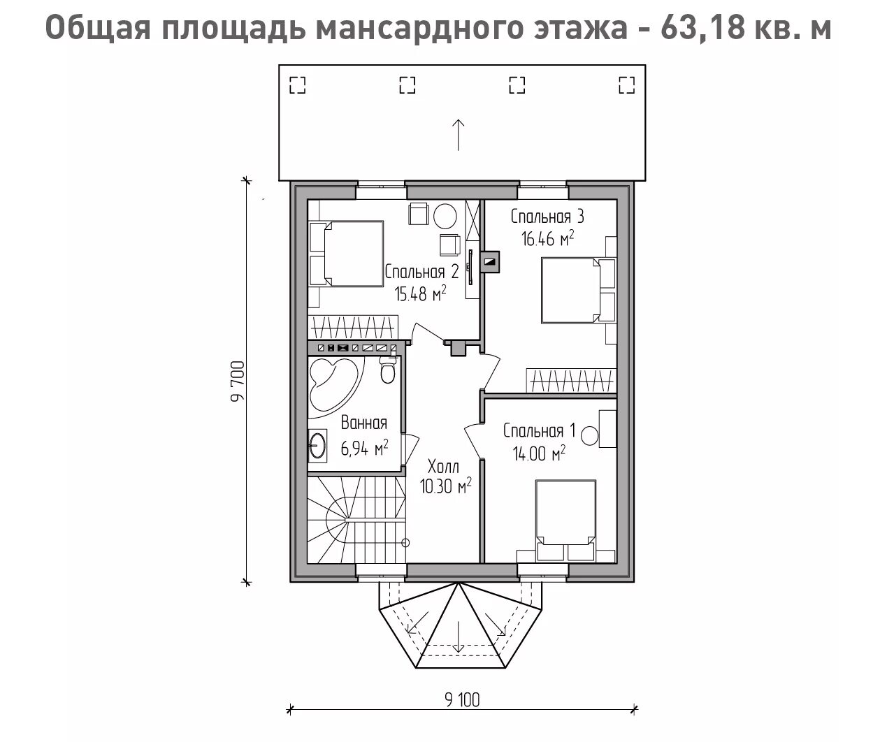 Площадь мансарды. Уклон крыши мансардного этажа. Полезная площадь мансардного этажа. Площадь мансарды. Двухскатная крыша с мансардой чертежи.