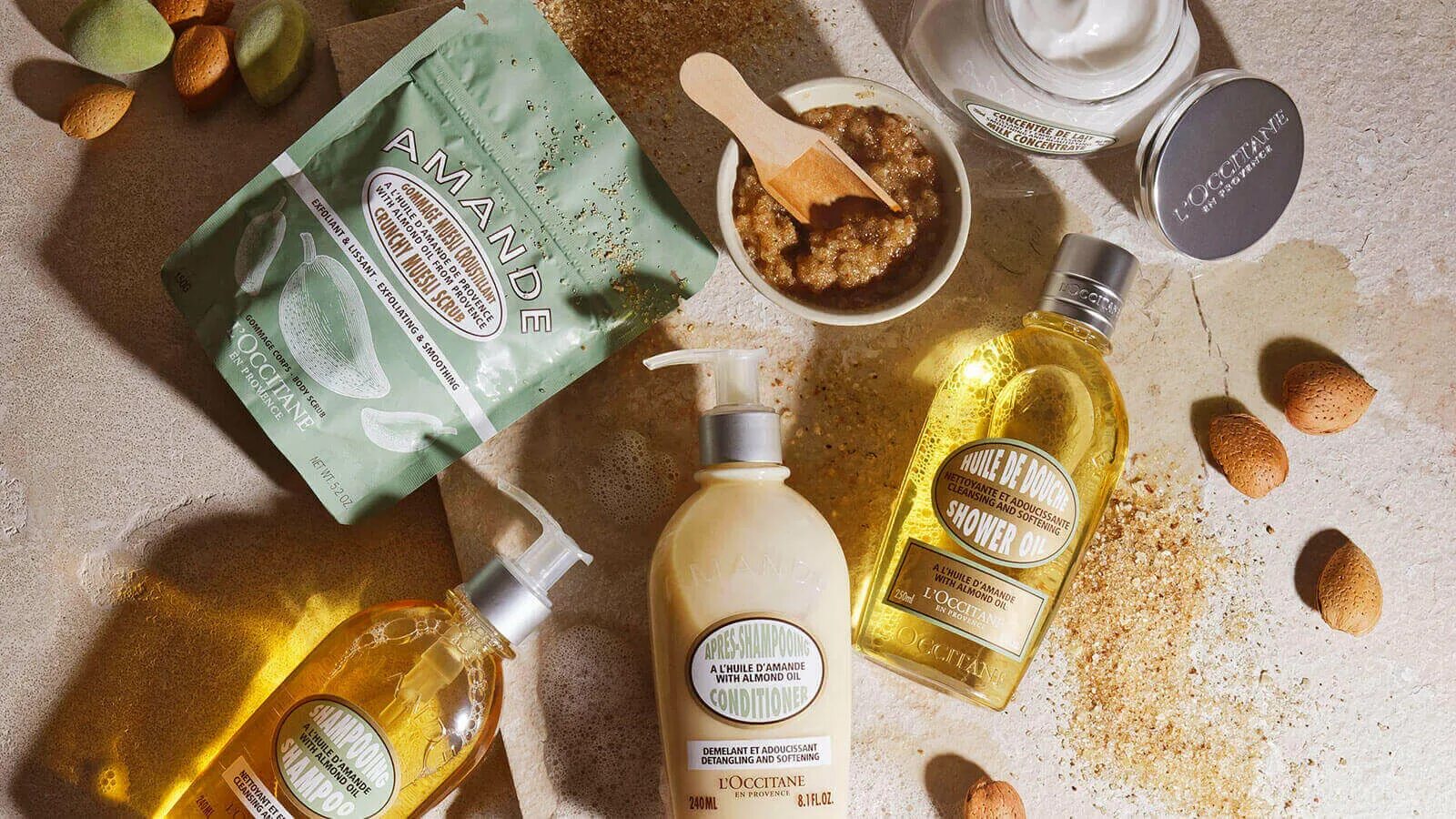 L'Occitane amande скраб. L'Occitane миндаль. With Almond Oil loccitane. Мыло миндаль локситан. Миндальное масло локситан