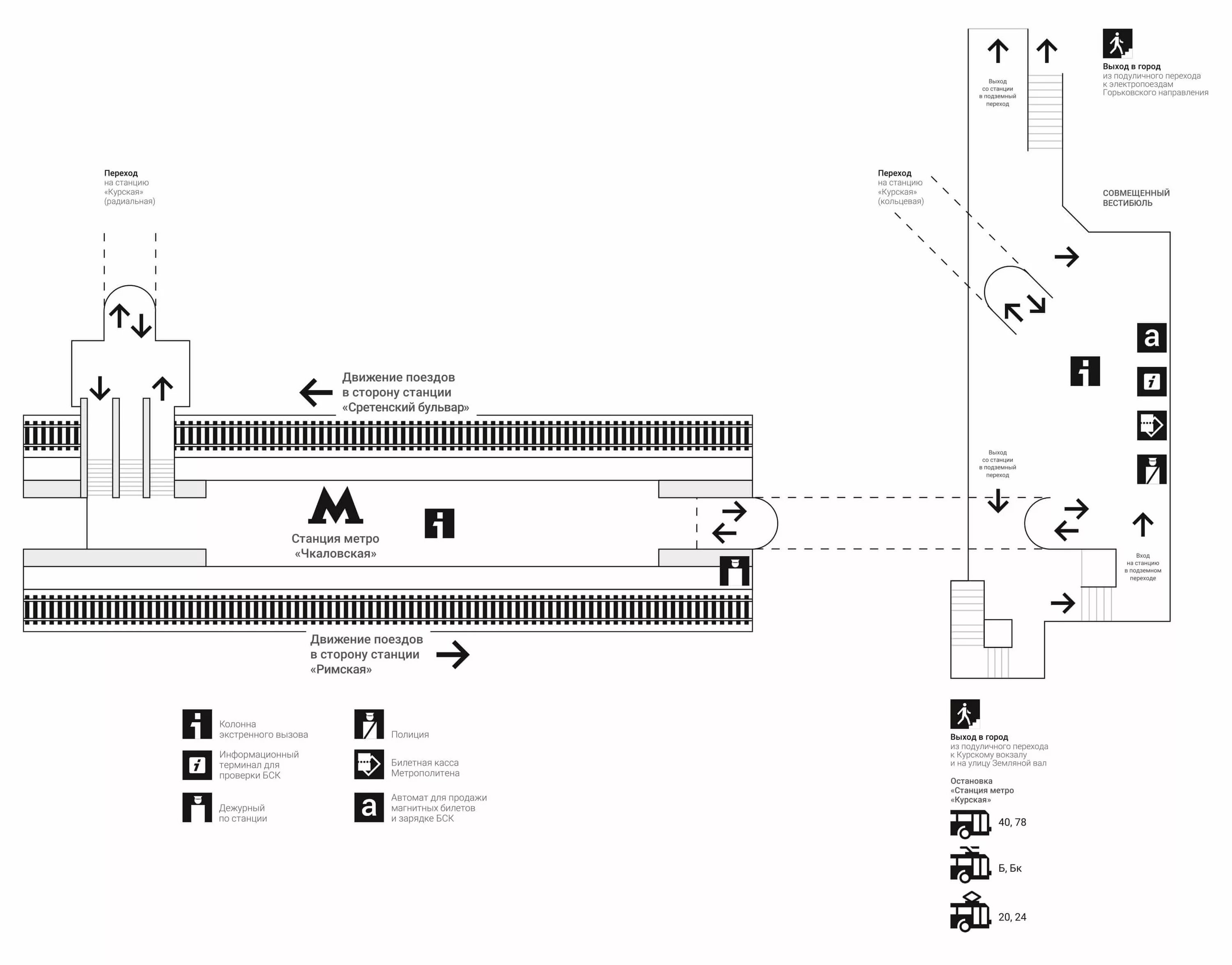 Курский вокзал москва какая станция. Схема станции метро Чкаловская. Схема платформ метро Чкаловская. Чкаловская станция метро Москва схема. Станция метро Чкаловская схема выходов.