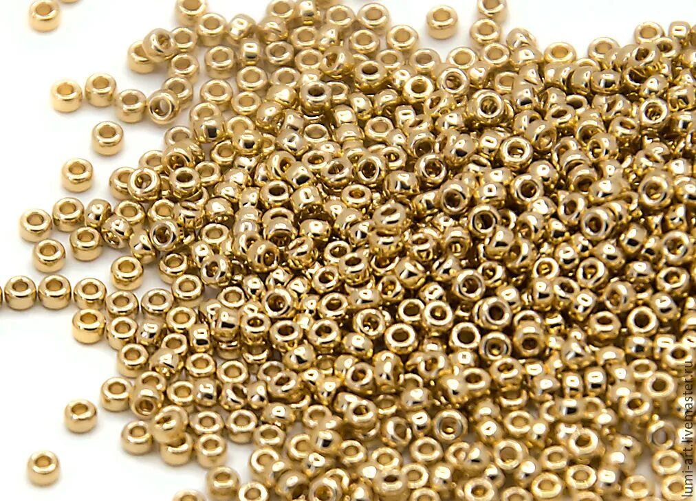 Бисер тохо золотой. Бисер 78181. 78181 - preciosa. Стеклярус бисер золотой. Preciosa рубка 1"(2,54мм).
