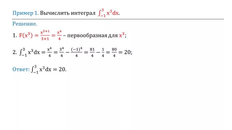 Найти первообразную функции y 3x 1