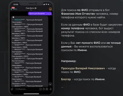 Тг для пробива