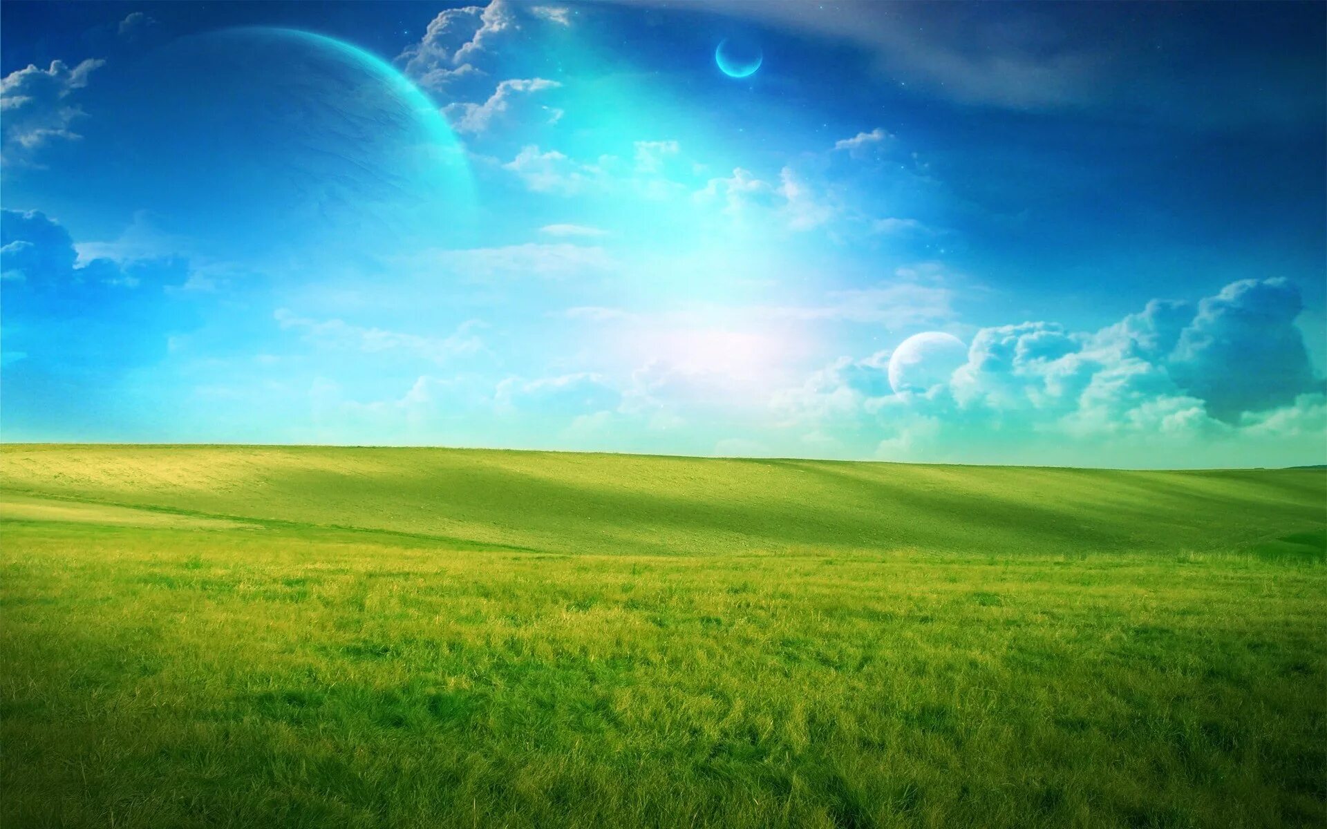 Поставь зеленое поле. Трава и небо. Природа небо. Небо и земля. Поляна и небо.