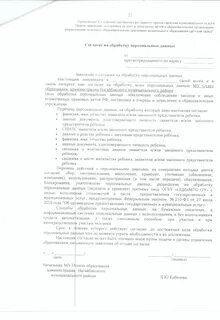 Акт проверки обработки персональных данных