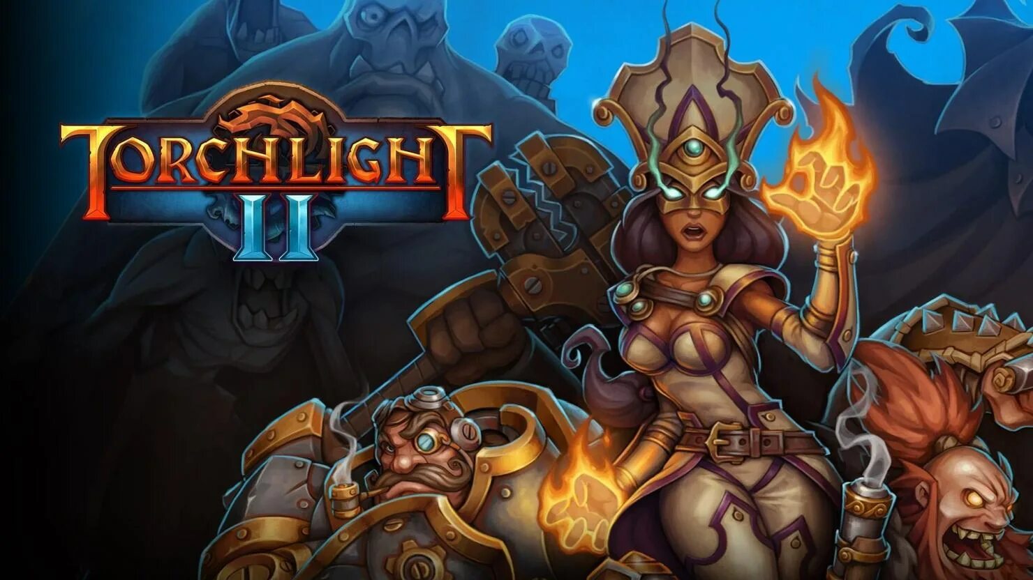 Torchlight ii. Torchlight ii игра. epic torchlight ii,. torchlight обложка. torchlight 2 обои.