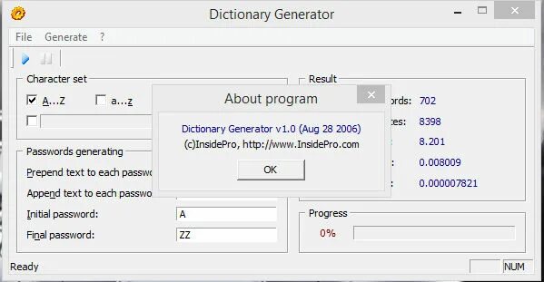 Generator v 1.0. Генератор паролей программа. генератор словарей. calibration generator 1.3.4. dappled_light_generator_v1_0.