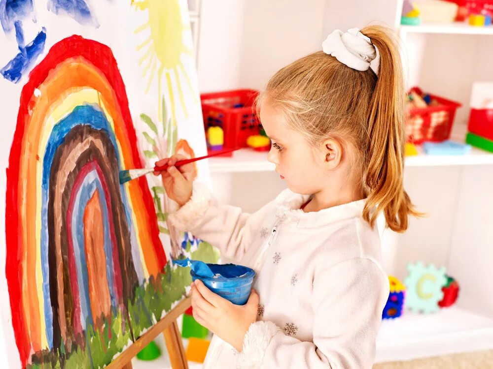 Children's painting. Рисование для детей. Дети творчество. О детском рисовании. Детское творчество.