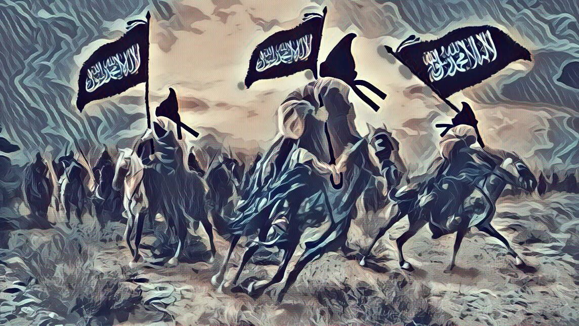 Нашид про пророков. Войны Аллаха. Джихад картина. Знамя Ислама. Знамя джихада.