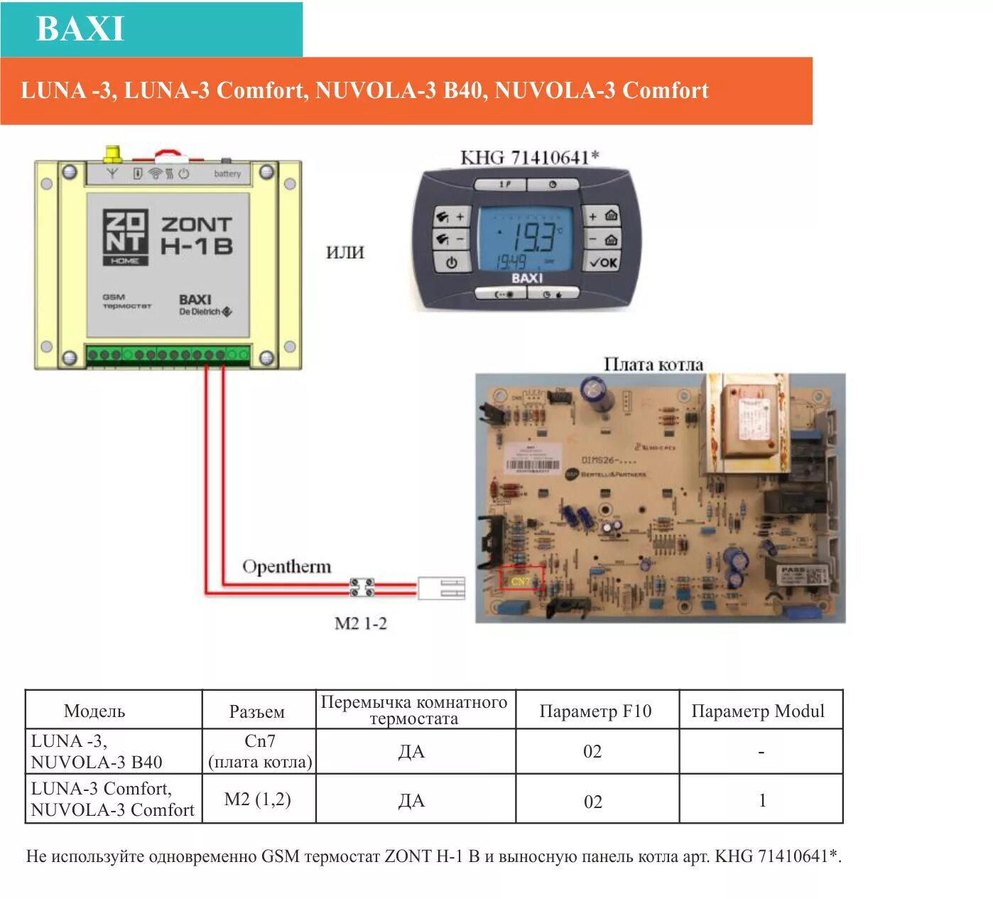 Термостат для газового котла Baxi. Zont h-2 Baxi Luna 3 Comfort. Разъем MHU-02 Baxi OPENTHERM. Luna 3 Comfort панель платы.