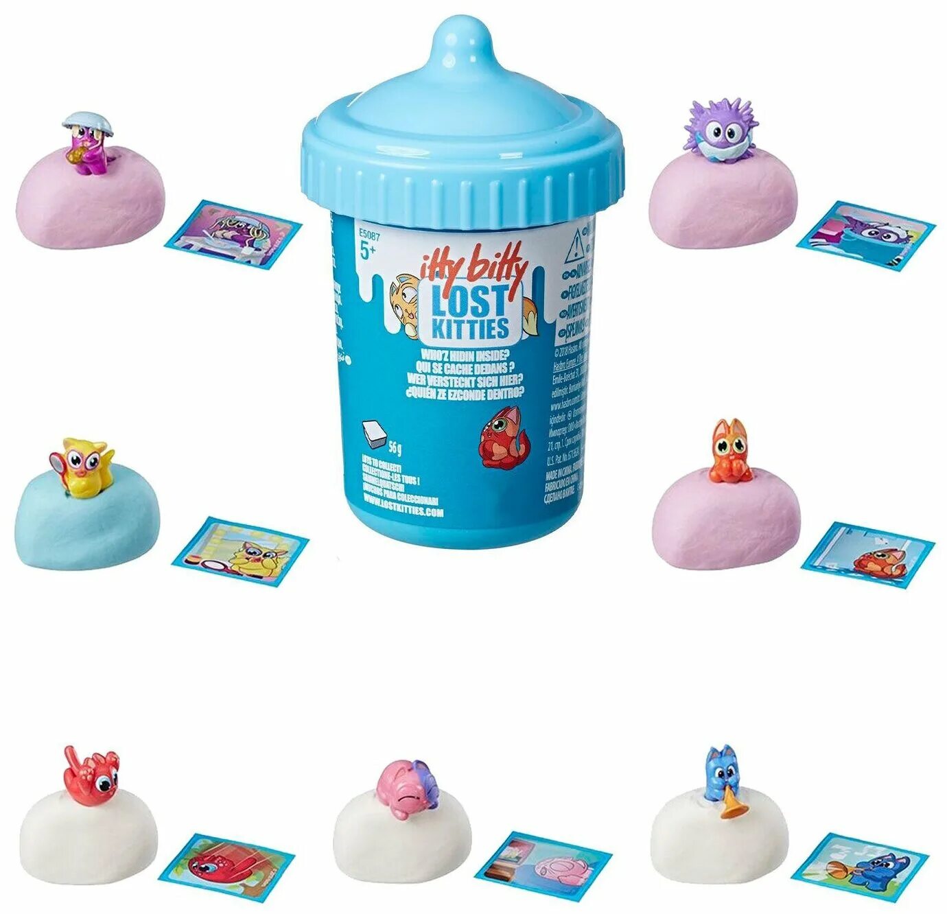 игровой набор котёнок в молоке. лост китис коробка молока. лост китис игрушки. Hasbro lost kitties e4458 5 котиков. игрушка кот в молоке.