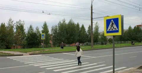 Нерегулируемый пешеход