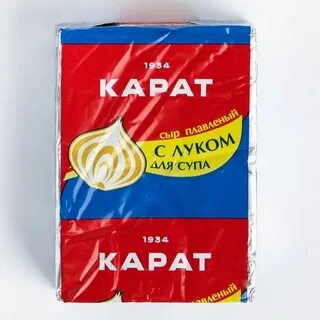 Суп с сыром карат с луком