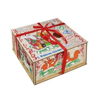 Новогодний подарок посылка
