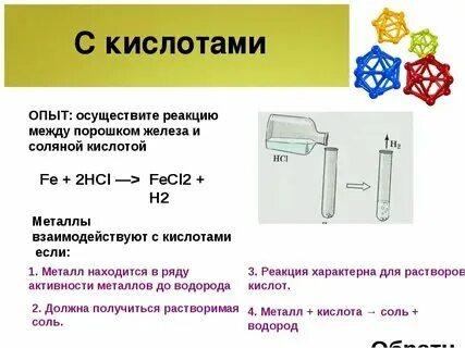 Напишите уравнения осуществимых реакций между серной кислотой