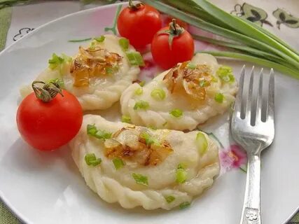 Вареники с картофельным пюре