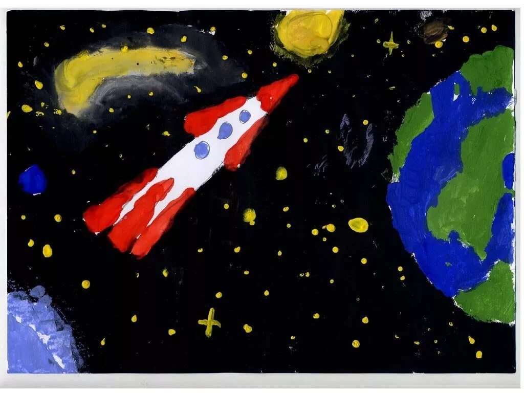 Рисунок космос старшая группа. Рисование для детей космос. Рисование в подготовительной группе на тему космос. Рисунок на космическую тему. Рисование космос в подготовительной группе.